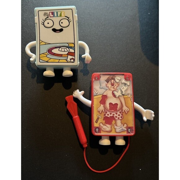Operation Hand Held Magnet Game Life Vintage Collector Fast Food Toys - Picture 1 of 2